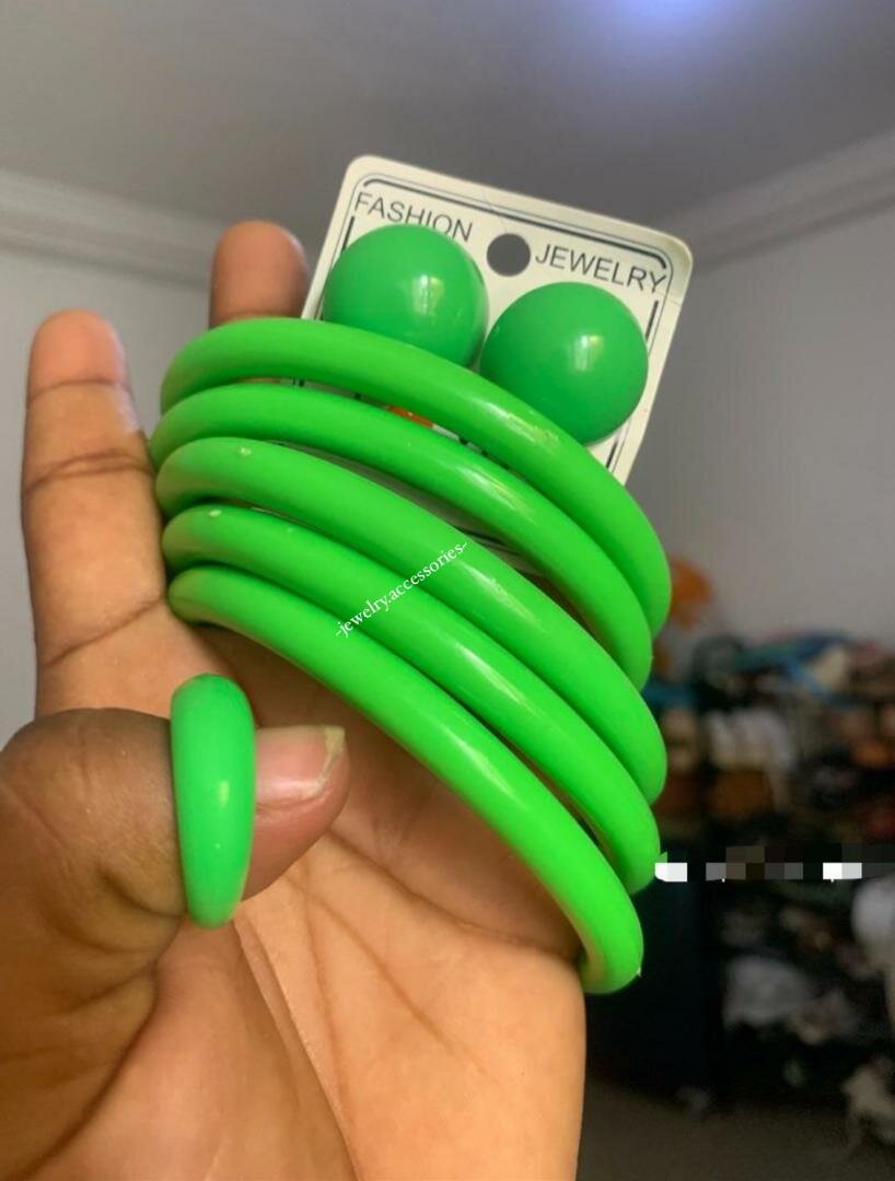 Bracelet et Boucles d'Oreilles