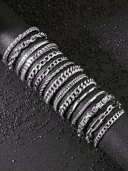 Bracelets en acier inoxydable