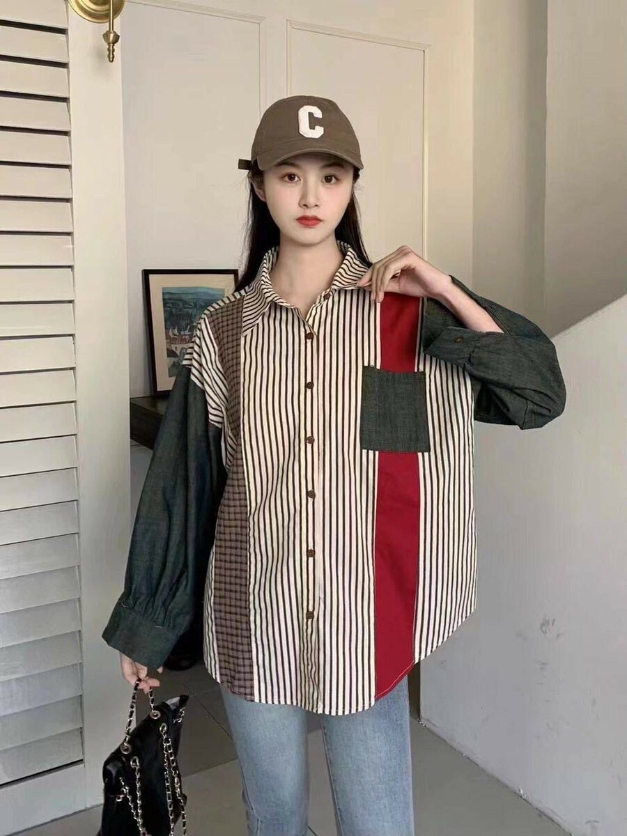 Рубашкая модная