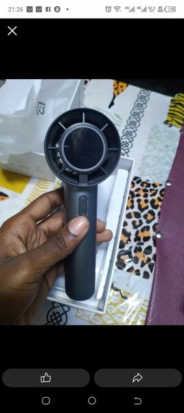 Ventilateur portatif rechargeable