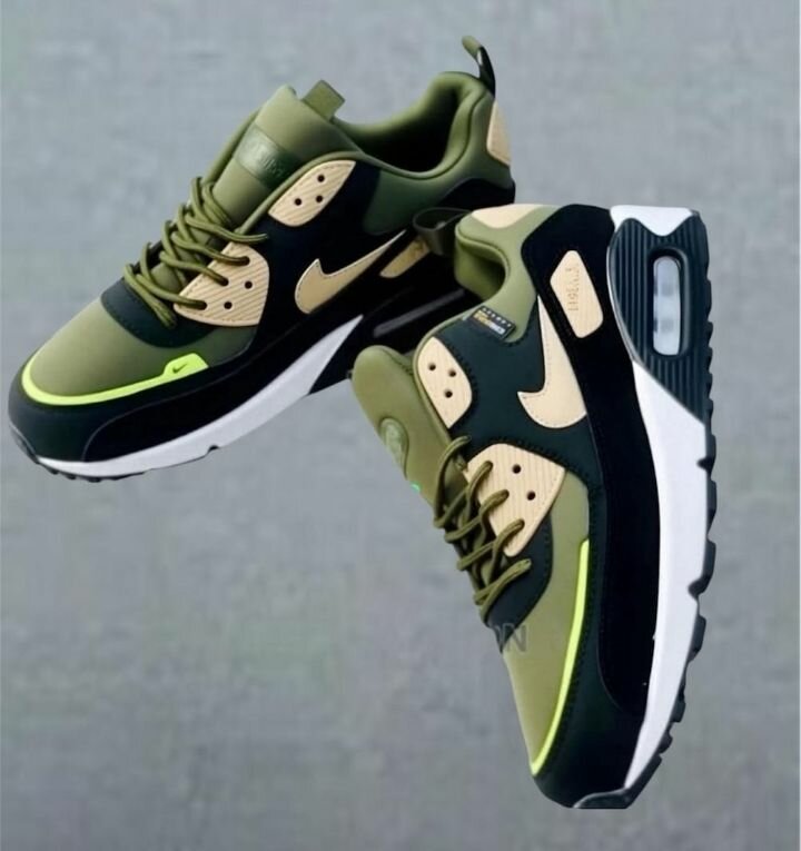Baskets Air Max Vertes