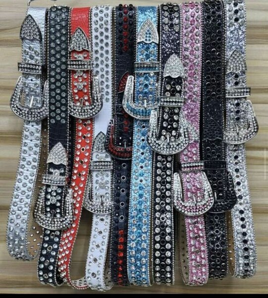 Ceinture strass élégante