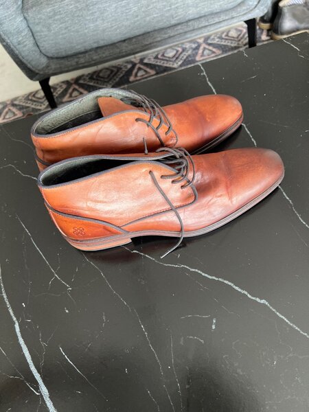 Bottes en cuir élégantes pour hommes