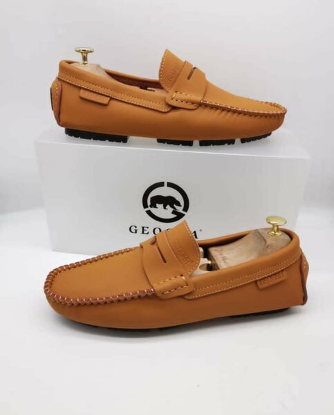 Mocassins en cuir pour hommes