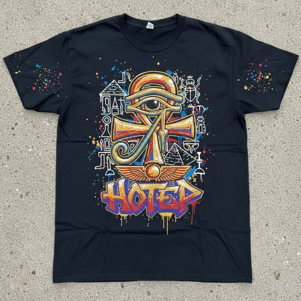 T-shirt Hater graffiti egyptien