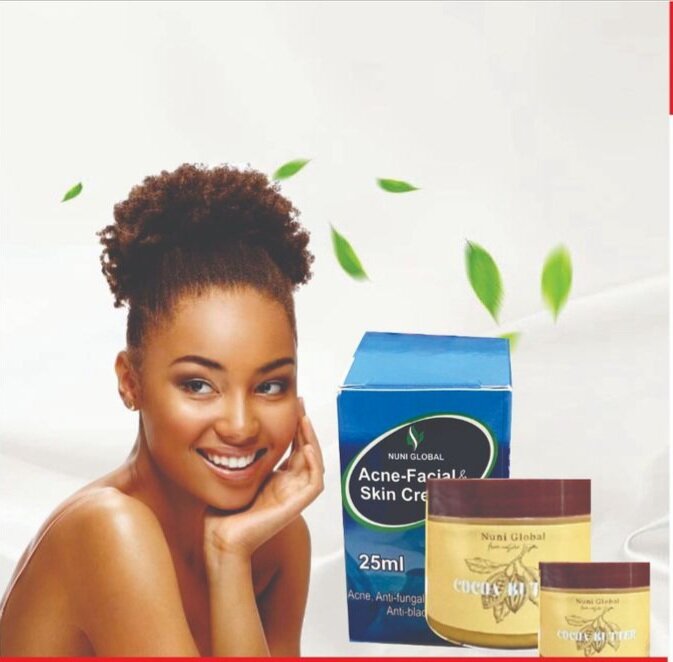 Nuni Global Acne Cream and Cocoa Butter