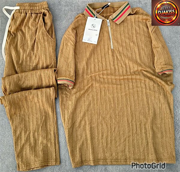 Survêtement à col polo élégant