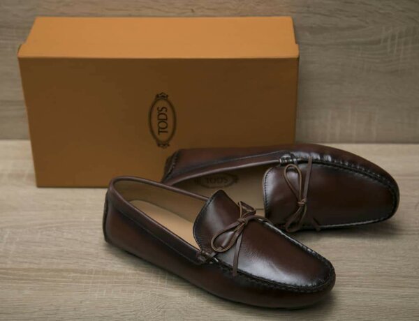 Mocassins en cuir élégants