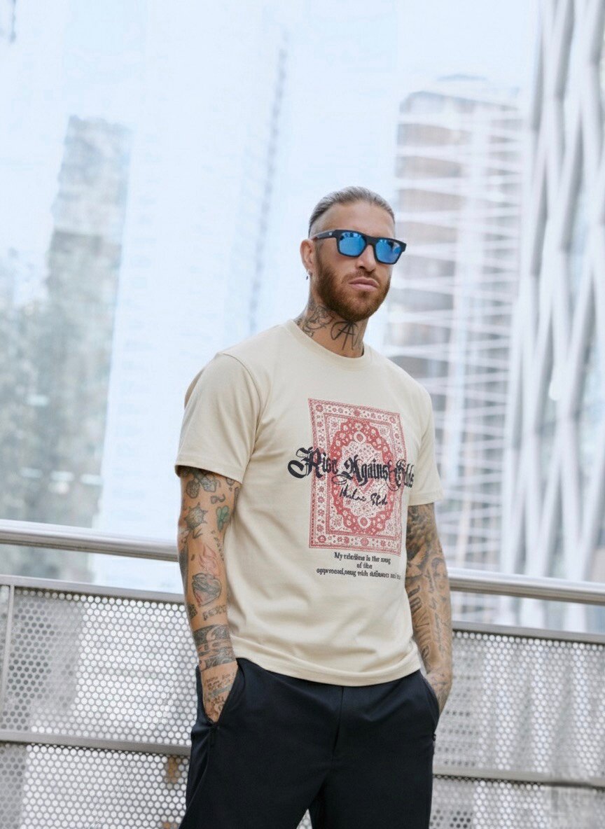 T-shirt graphique urbaine