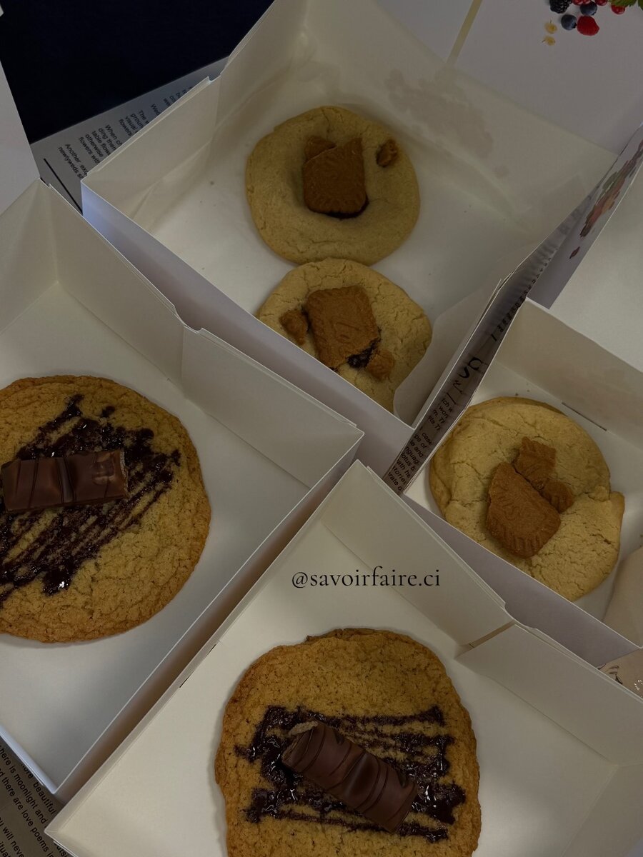 Cookies gourmands chocolat