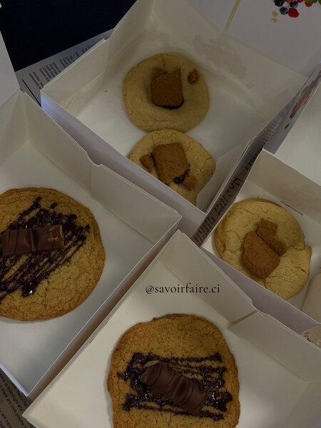 Cookies gourmands chocolat