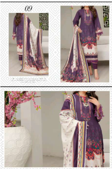 Three-piece with print