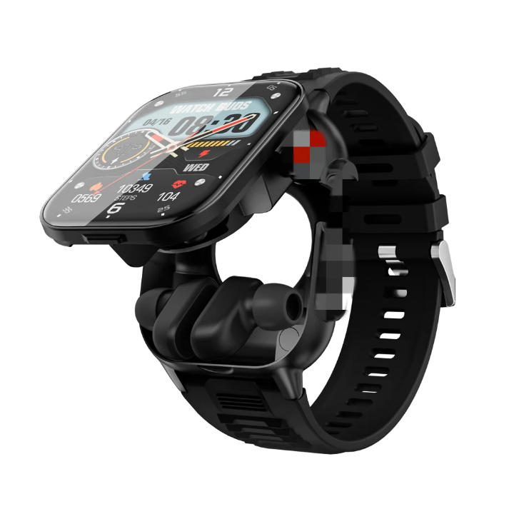 Montre intelligente avec écouteurs magnétiques