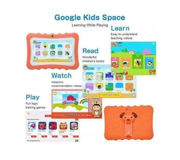 Tablette tactile enfant - Google Kids Space