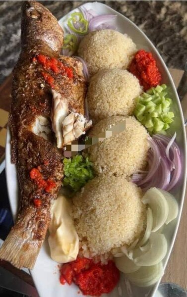 Poisson au four avec alloco