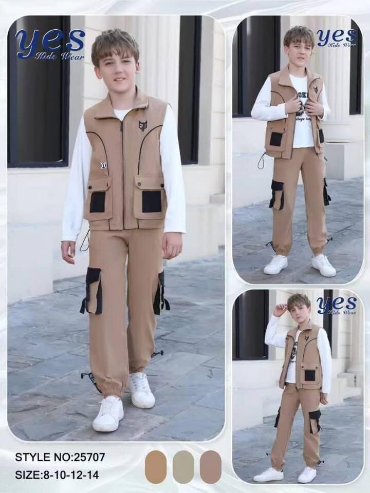 Tenue garçon décontractée moderne