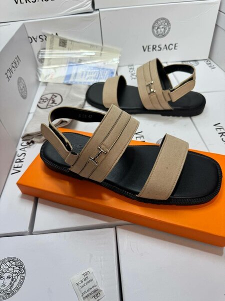 Sandales élégantes en cuir pour hommes