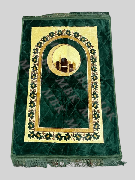 Tapis de prière velours élégant