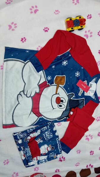 Pyjama Enfant Bonhomme de Neige