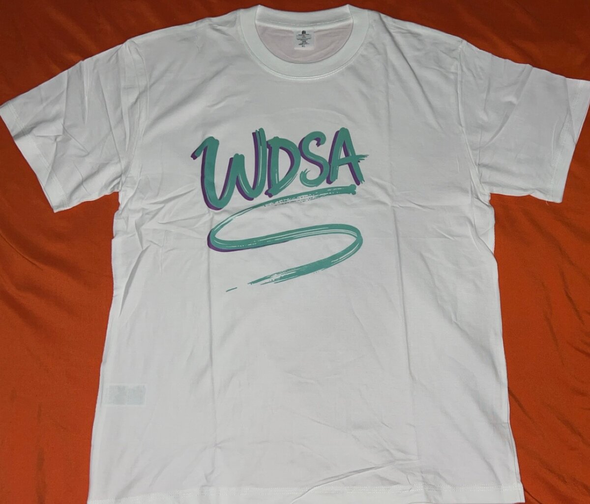 T-shirt blanc "WDSA"