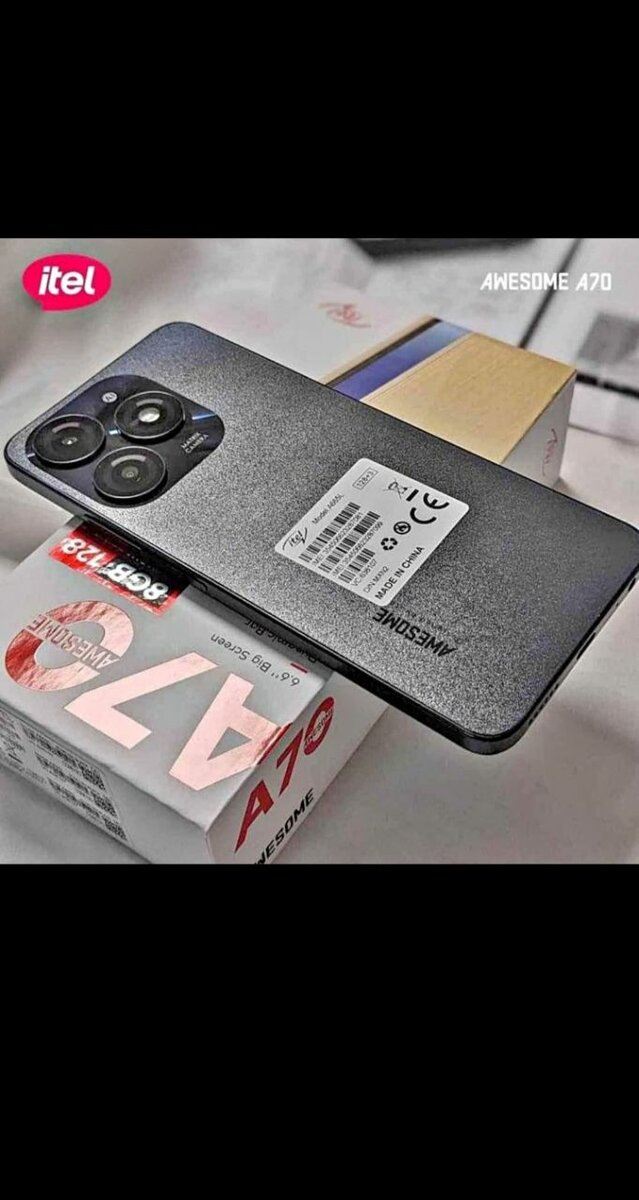 Smartphone itel A70 performant