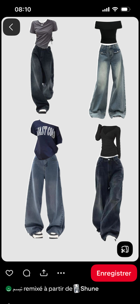 Jeans baggy tendance