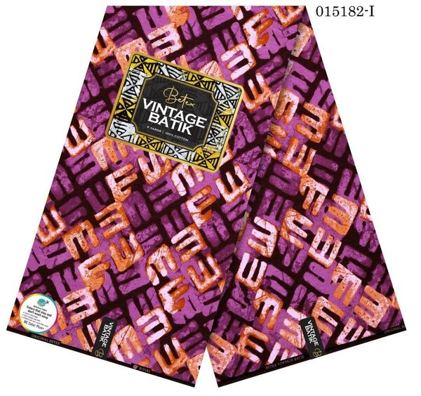 Tissu Wax Africain Coloré