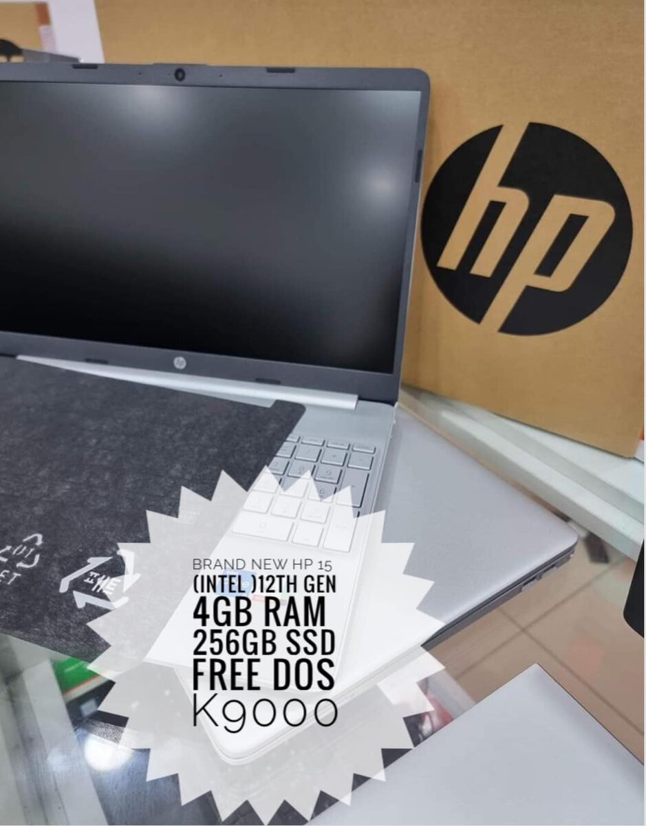 BRAND NEW HP 15 CINTEL )12TH GEN