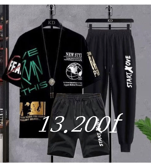 Ensemble sportif homme 3 pièces