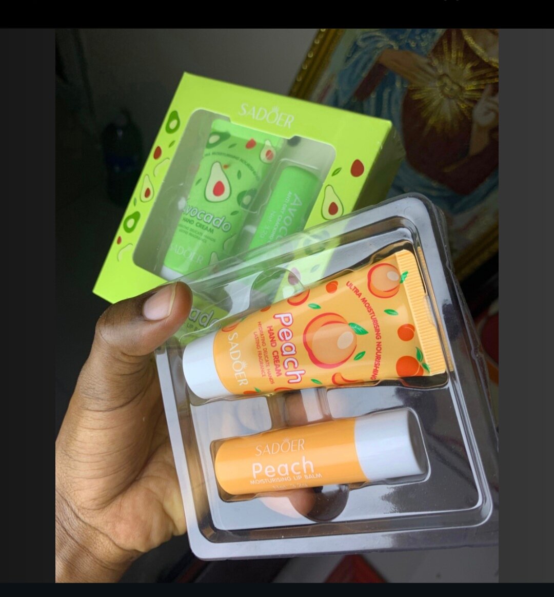 Sacder Set Soin Avocat Pêche