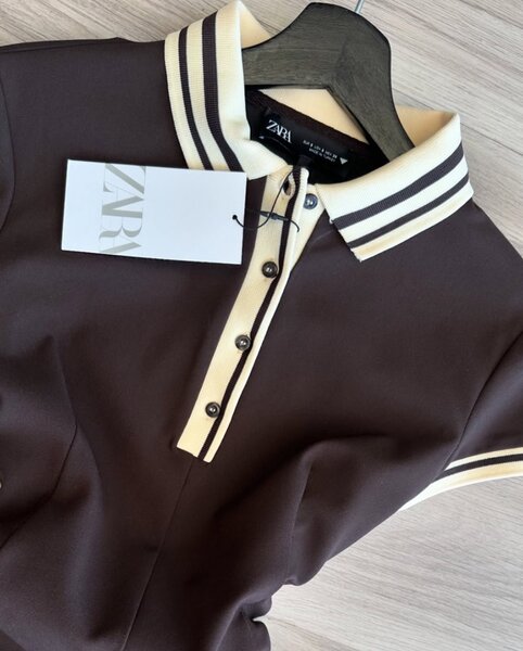 Dark chocolate zara mini dress