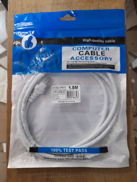 Cable reseau 1,5m