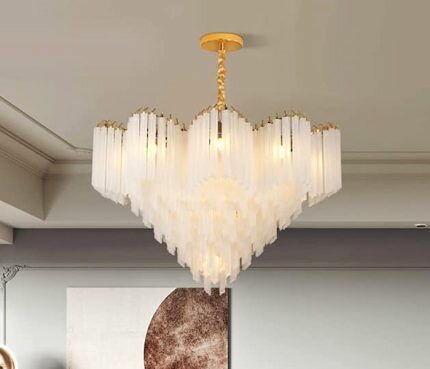 Lustre en cristal moderne élégant