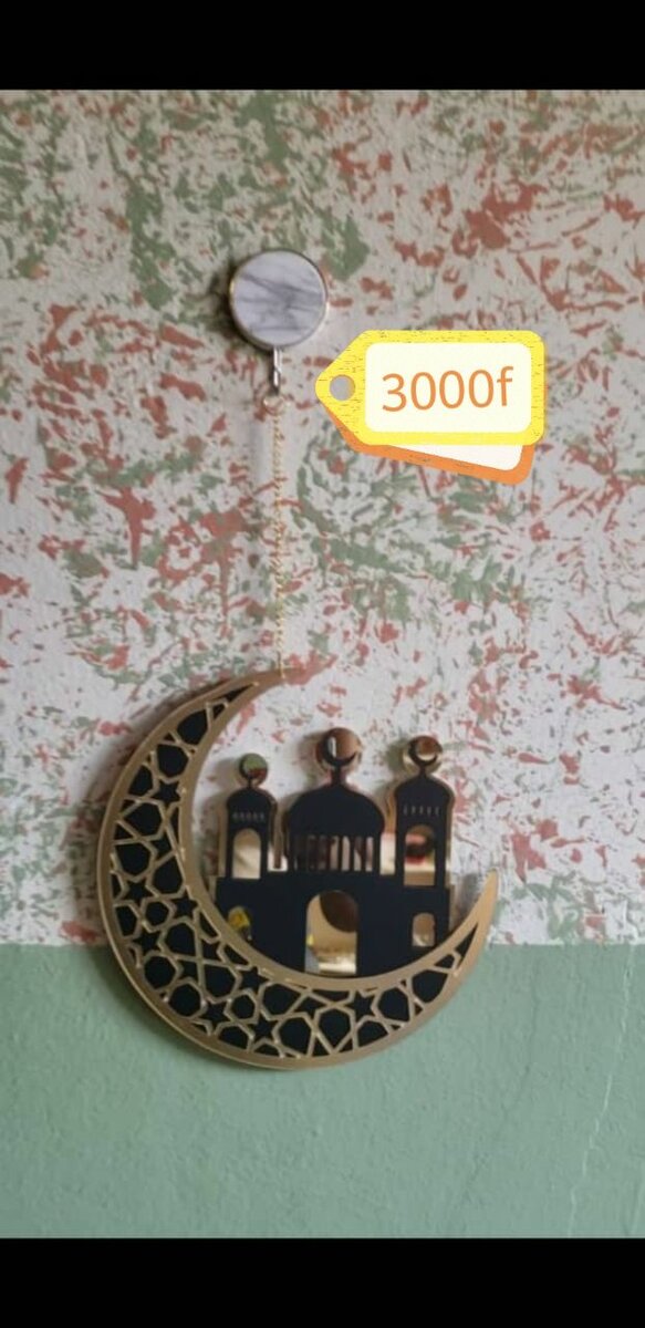 Décor Murale Lune brillante