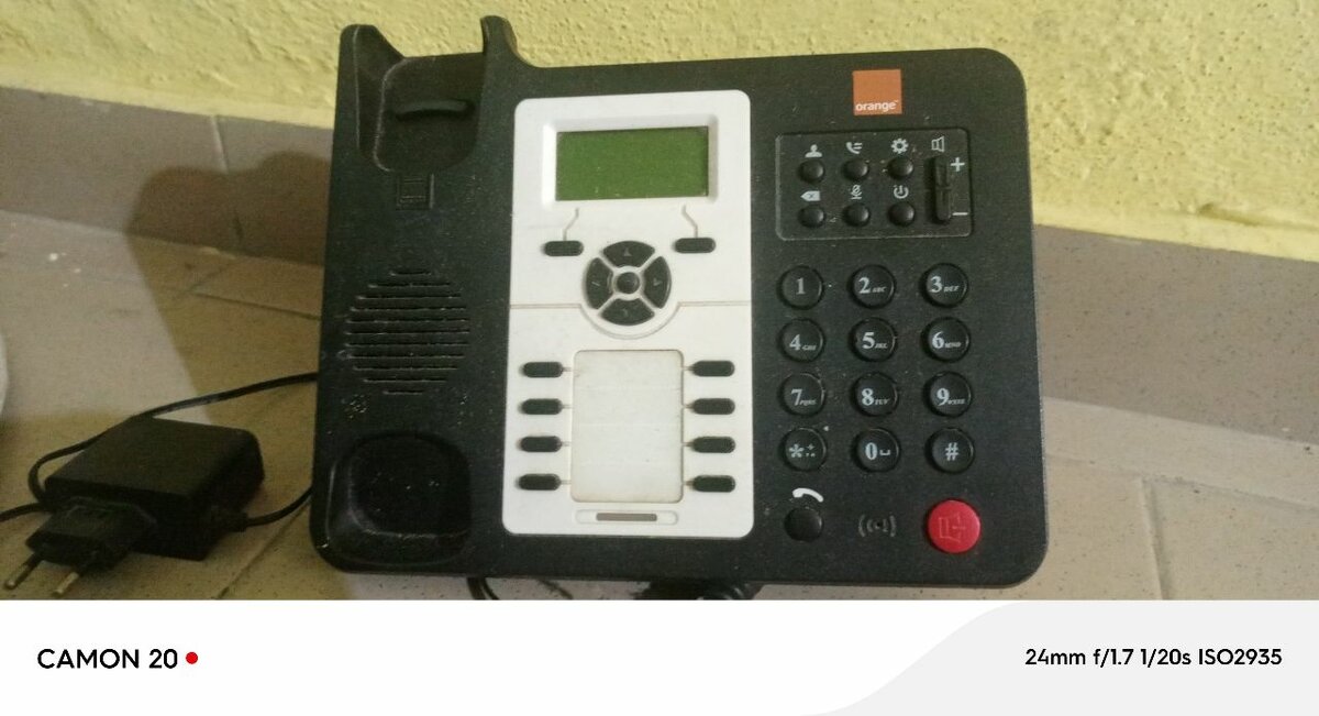 Téléphone Fixe avec Écran
