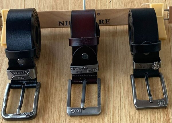 Quality leather belts