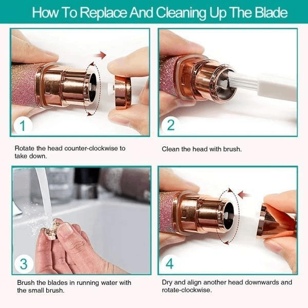 Hair removal pen
