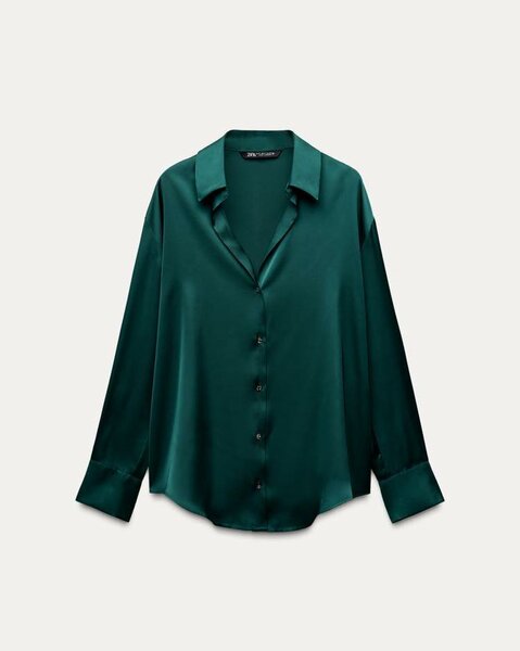 Zara Satin Shirt 