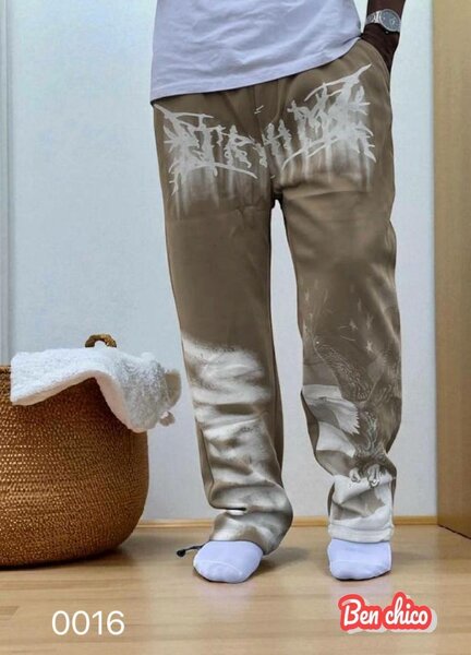 Pantalons imprimés décontractés