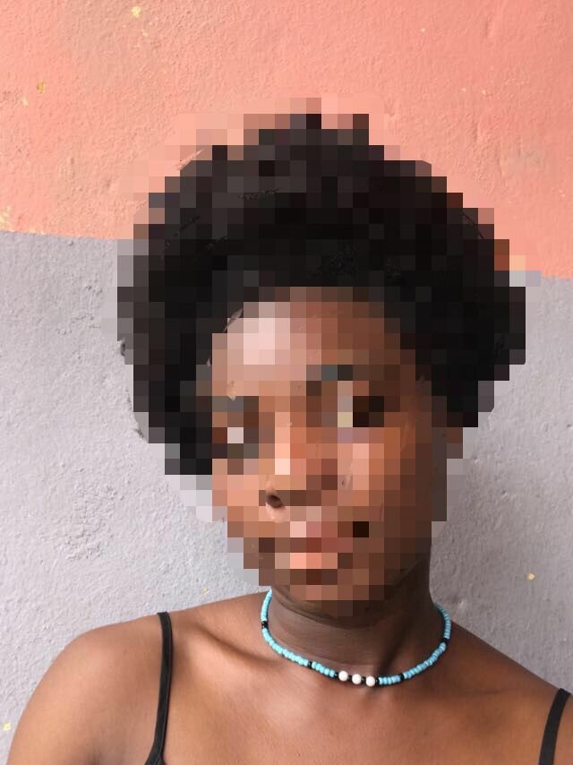 Collier en perles coloré