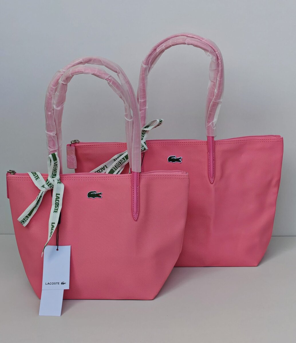 Sac tote coloré Lacoste