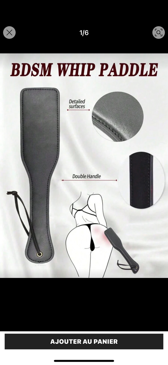 Palette BDSM en cuir