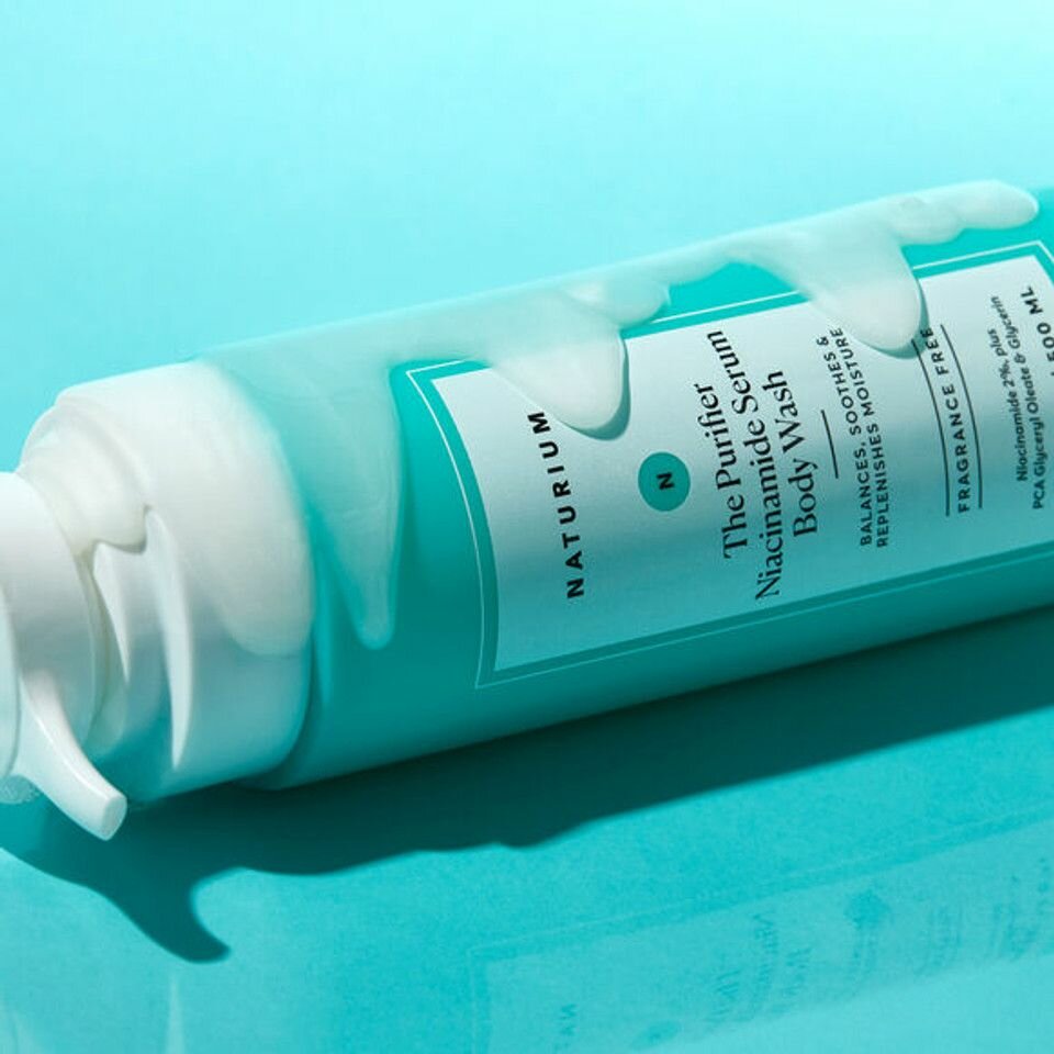 Naturium Gel Douche Purifiant au Niacinamide 500ml