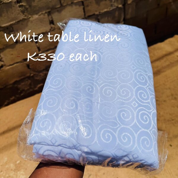 White table linen
