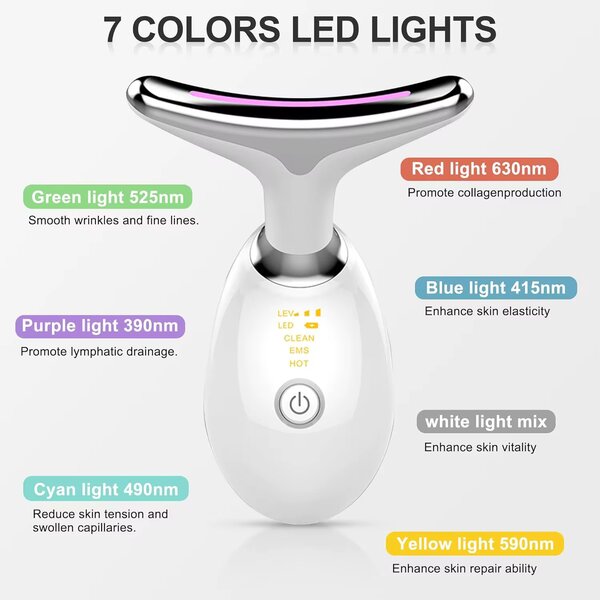 Appareil Lifting LED 7 Couleurs