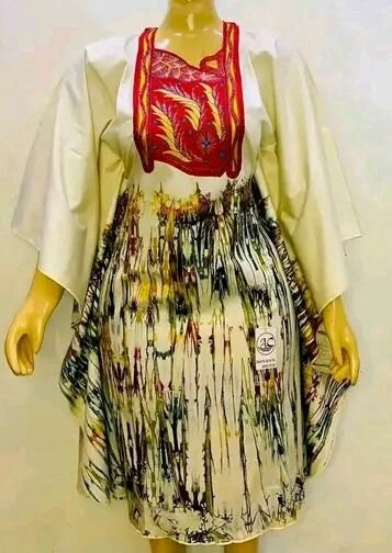 Robe Caftan Colorée Élégante