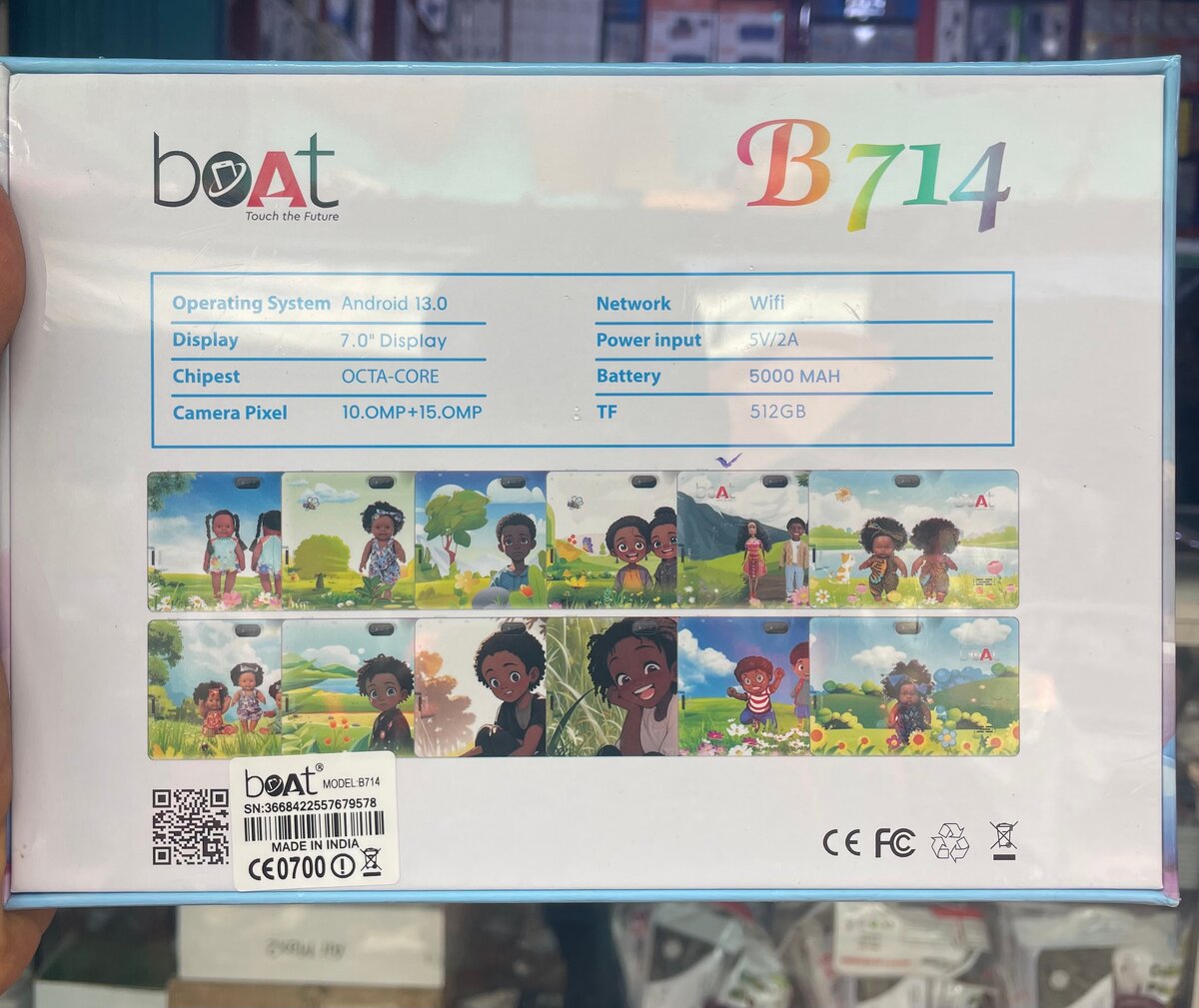 Tablette Enfant Boat B714