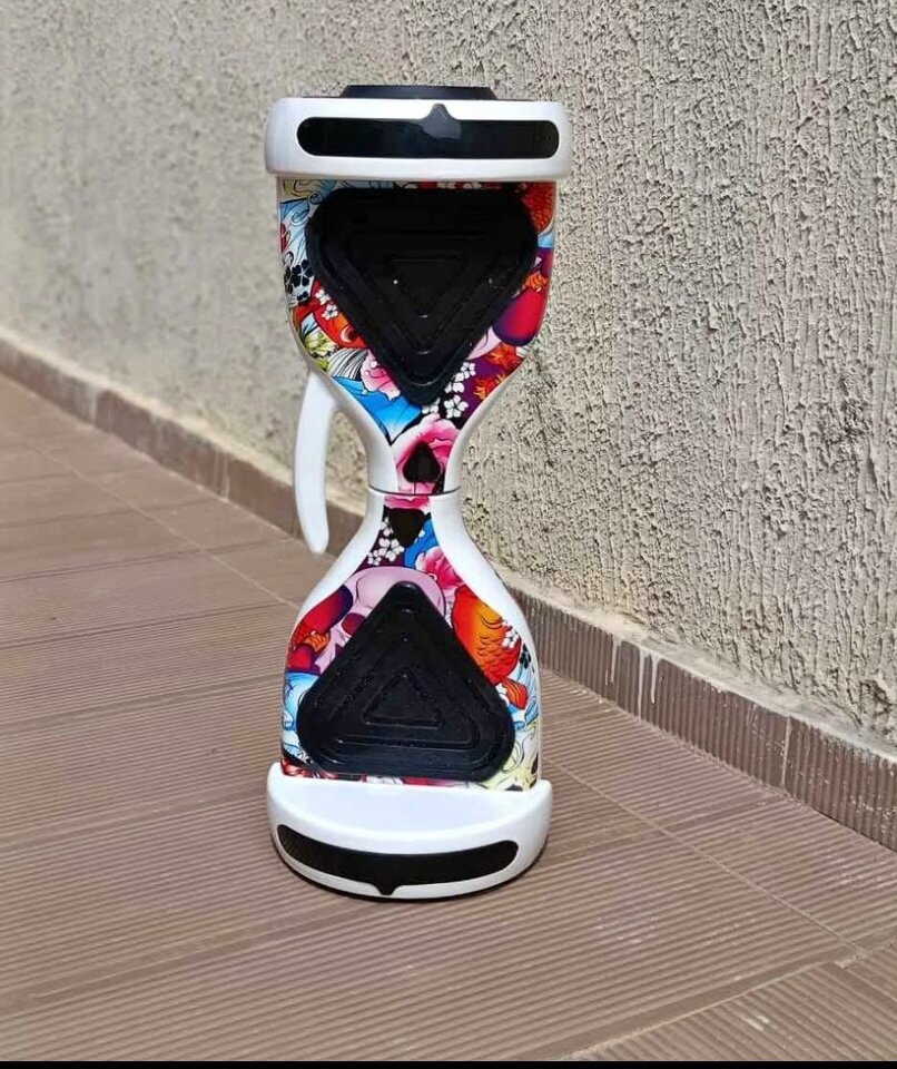 Hoverboard Électrique Design Fleur