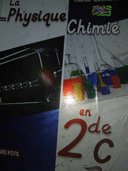 Livre Physique Chimie Supernova