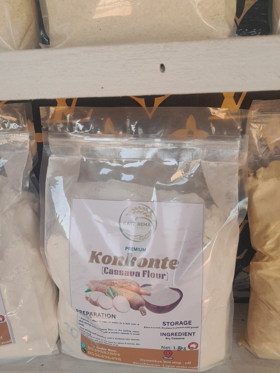 Kokonte Powder ( cassava Flour